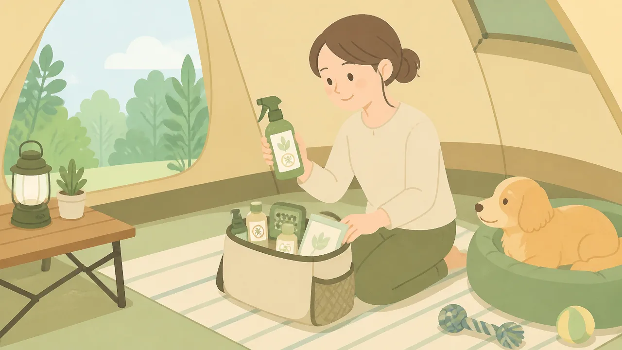 虫嫌いのキャンプ対策|蚊などの虫を家に連れて帰らない方法
