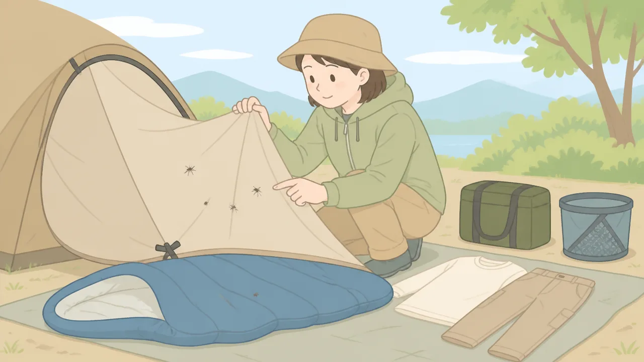 虫嫌いのキャンプ対策|蚊などの虫を家に連れて帰らない方法