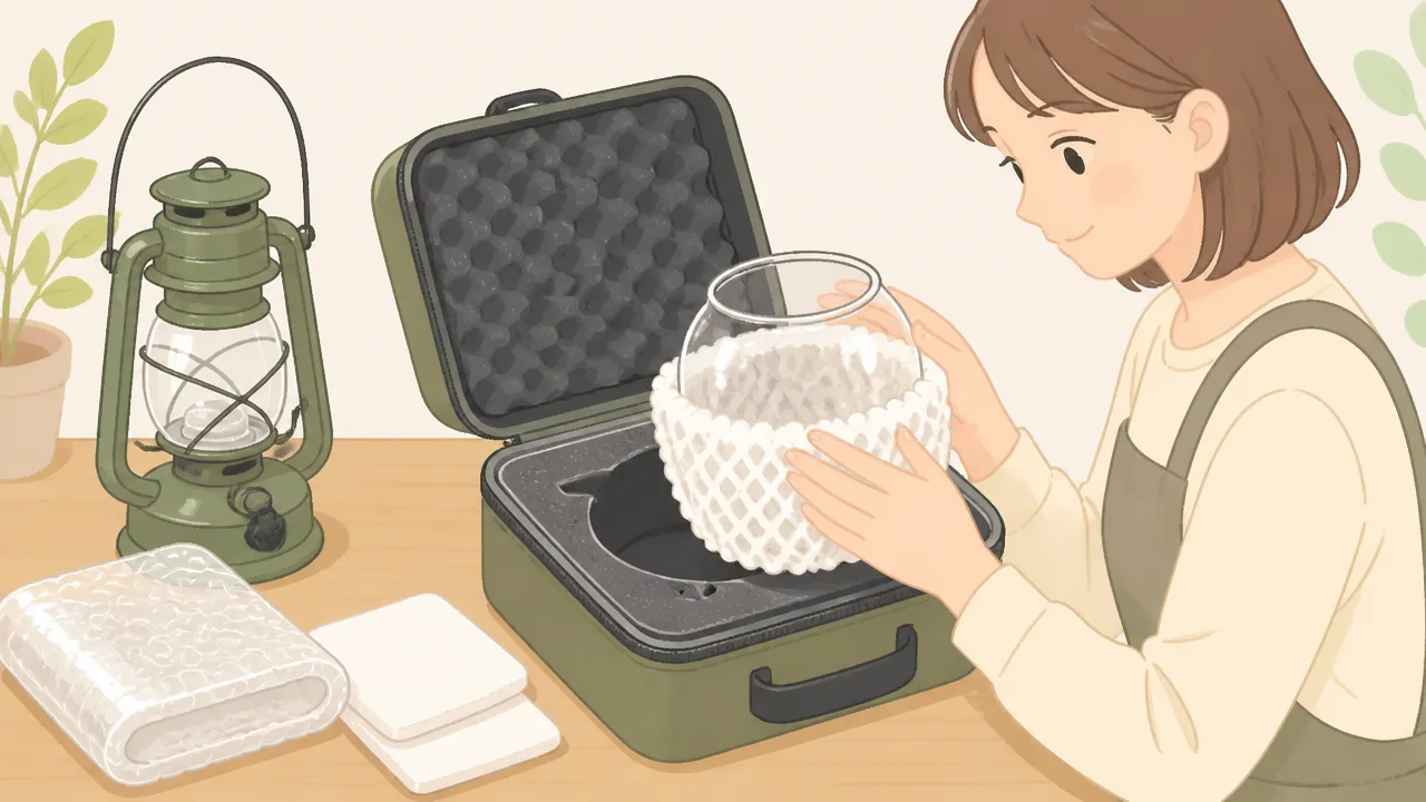 ランタンのホヤが割れたら?メッシュで代用する方法と注意点
