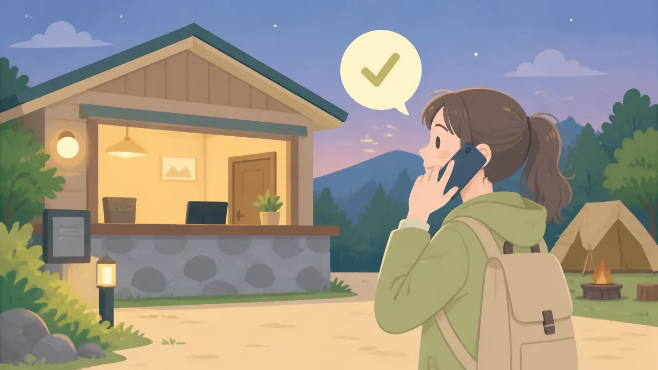 キャンプ場のチェックインに遅れるときは?連絡のタイミングと伝え方